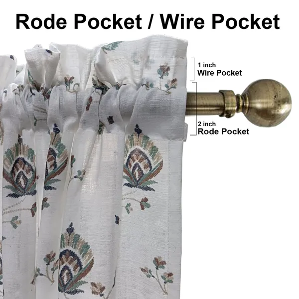 White_Cotton_Linen_Sheer_Curtains_7_Feet_Long_With_Rod_Pocket_|_Printed_Semi-Transparent_White_Curtains_For_Home_Décor