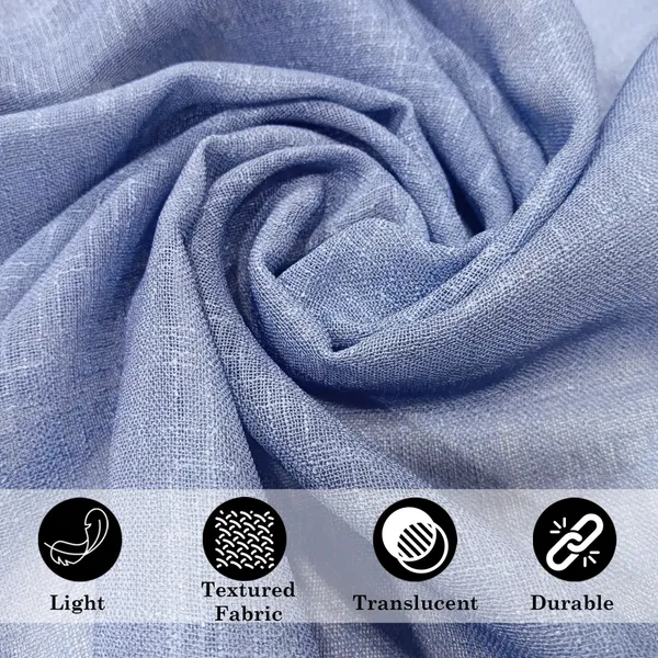Light_Blue_Poly_Linen_Textured_Sheer_Curtains_7_Feet_Long_With_Rod_Pocket_|_Semi-Transparent_Curtains_For_Home_Decor