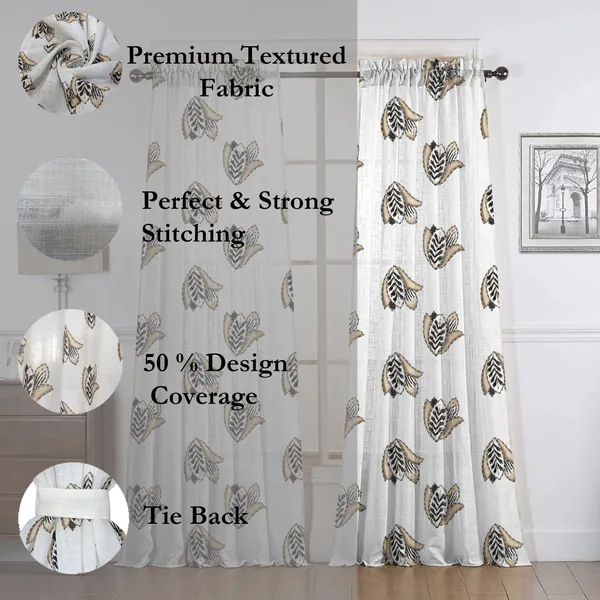White_Cotton_Linen_Sheer_Curtains_7_Feet_Long_With_Rod_Pocket_|_Printed_Semi-Transparent_White_Curtains_For_Home_Decor