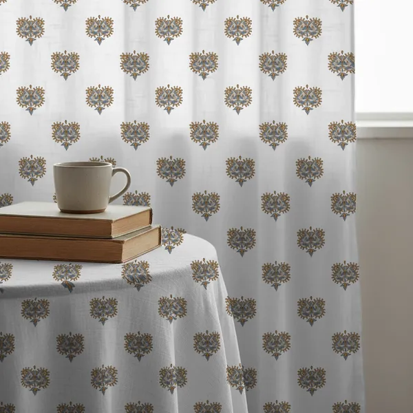 White_Cotton_Linen_Sheer_Curtains_7_Feet_Long_With_Rod_Pocket_|_Printed_Semi-Transparent_White_Curtains_For_Home_Decor-
