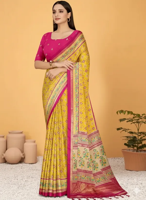 Yellow_Silk_Premium_Saree_For_Women