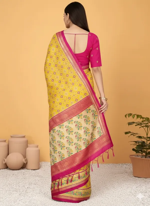 Yellow_Silk_Premium_Saree_For_Women