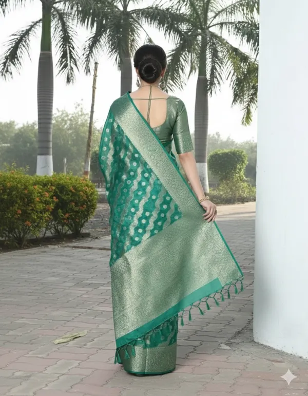 Green_Silk_Premium_Saree_For_Women