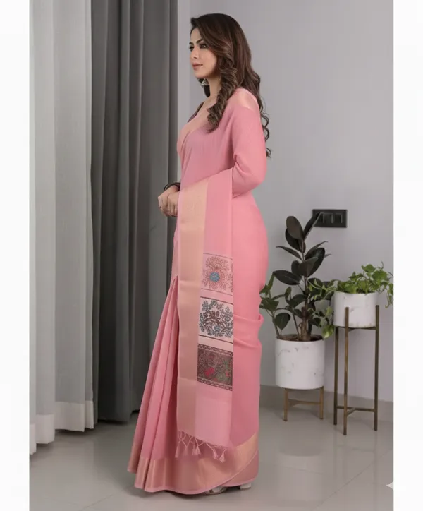 Pink_Silk_Premium_Saree_For_Women