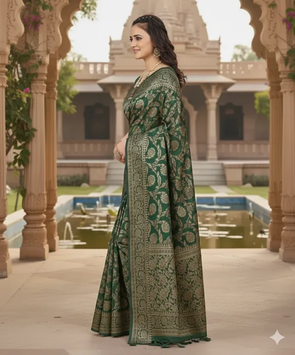 Green_Silk_Premium_Saree_For_Women