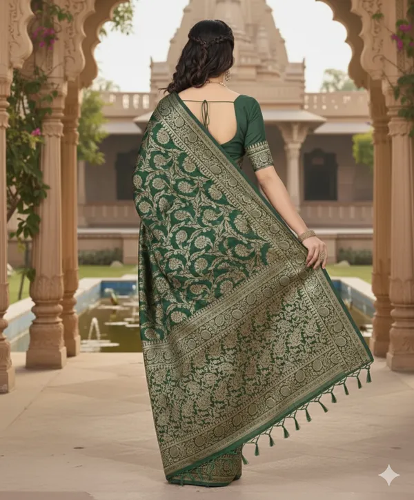 Green_Silk_Premium_Saree_For_Women