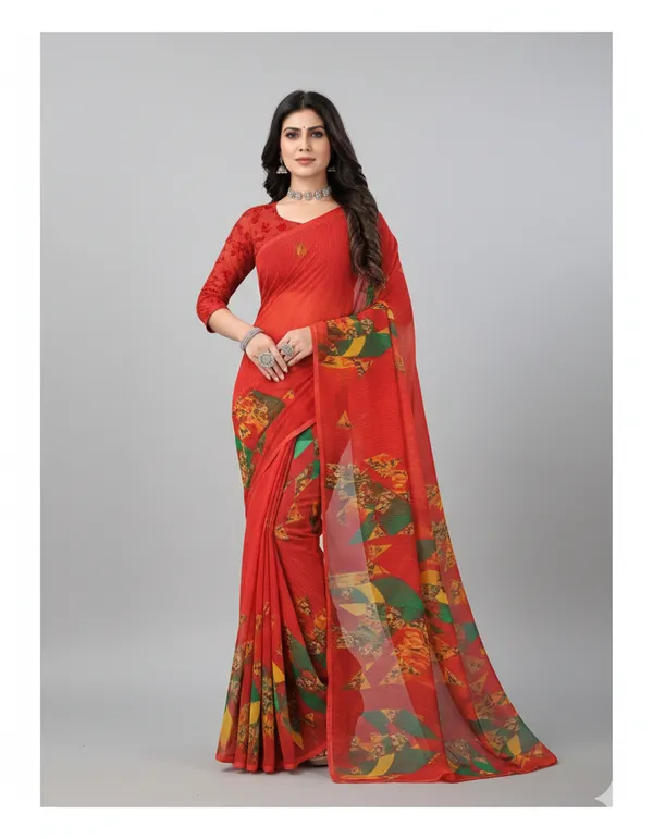 Red_Silk_Premium_Saree_For_Women