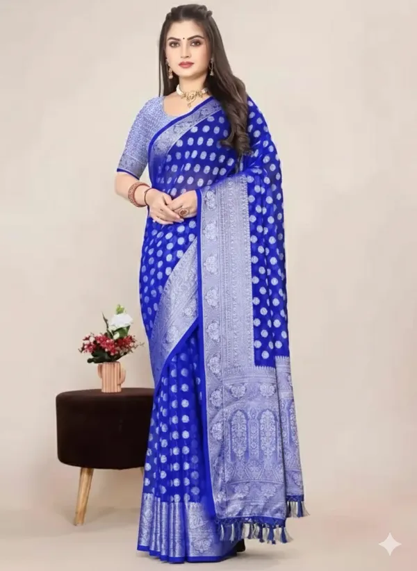 Blue_Silk_Premium_Saree_For_Women