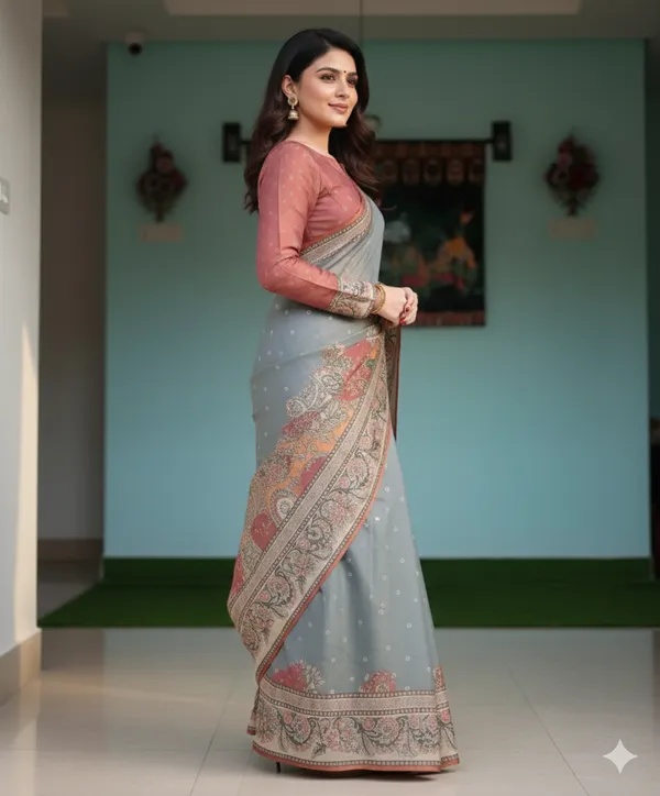 Multicolor_Silk_Premium_Saree_For_Women