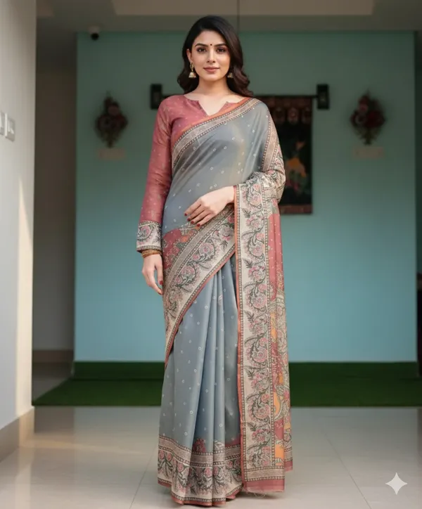 Multicolor_Silk_Premium_Saree_For_Women