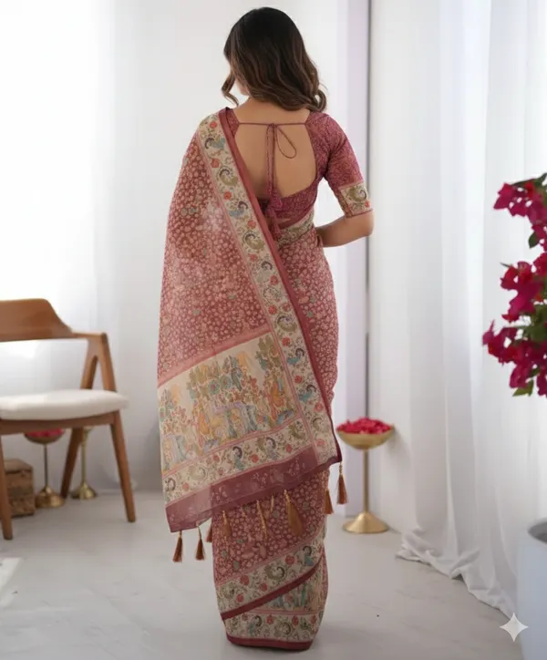 Red_Silk_Premium_Saree_For_Women