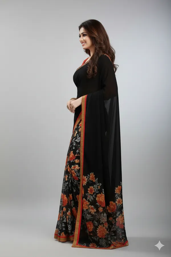 Black_Silk_Premium_Saree_For_Women