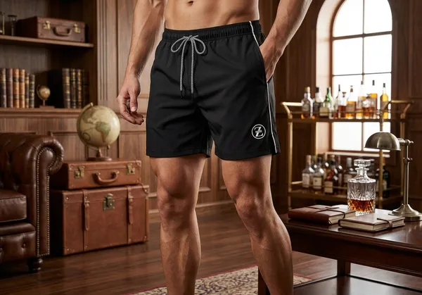 Black_Men's_Ns_Running_Shorts_Pack_Of_2