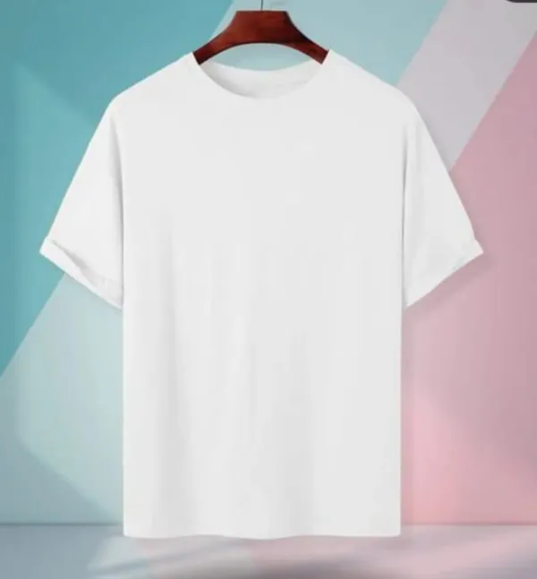 White_Round_Neck_Half_T-Shirt_Pack_Of_2