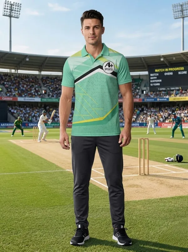 Green_Sublimation_Collar_Half_T-Shirt
