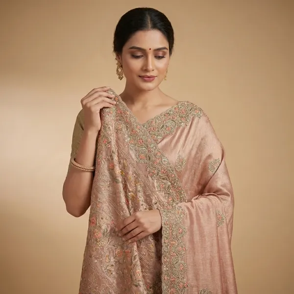 Peach_Georgette_Premium_Fancy_Saree_For_Women