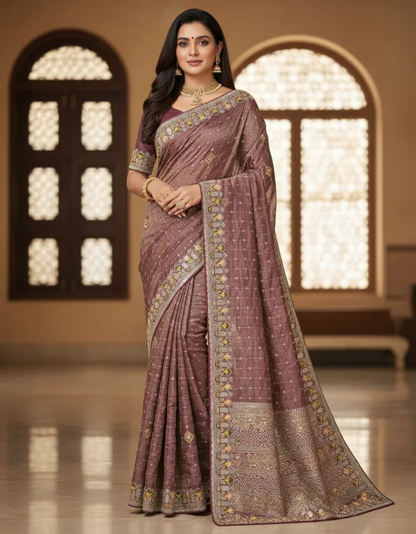 Dark_Pink_Chiffon_Premium_Fancy_Saree_For_Women
