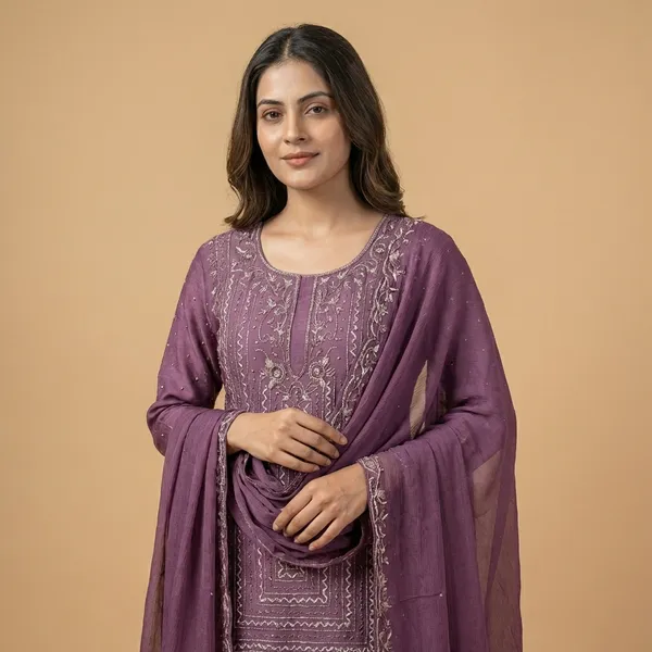 Onion_Solid_Chinon_Sharara_For_Women