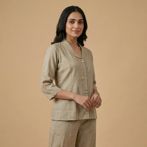 Grey_Solid_Cotton_Silk_Code_Set_For_Women