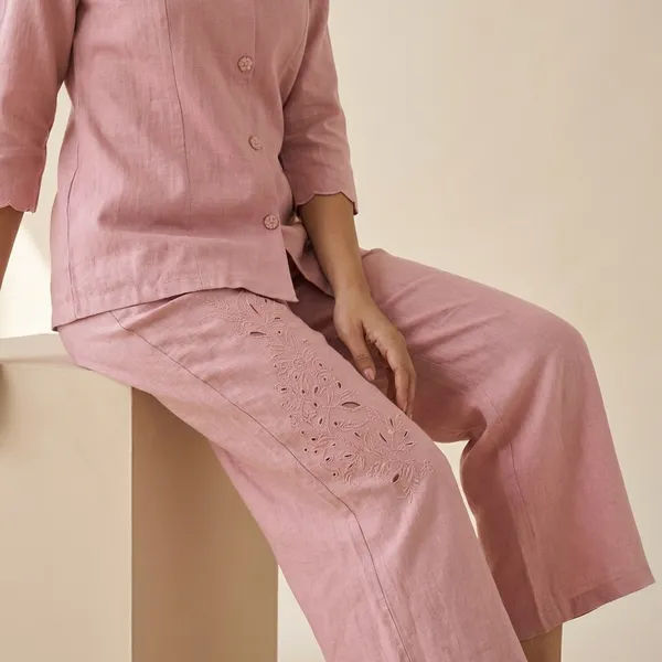 Lavender_Solid_Cotton_Silk_Code_Set_For_Women