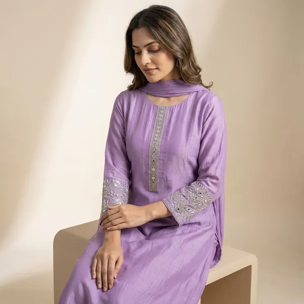 Lavender_Solid_Chinon_Anarkali_For_Women