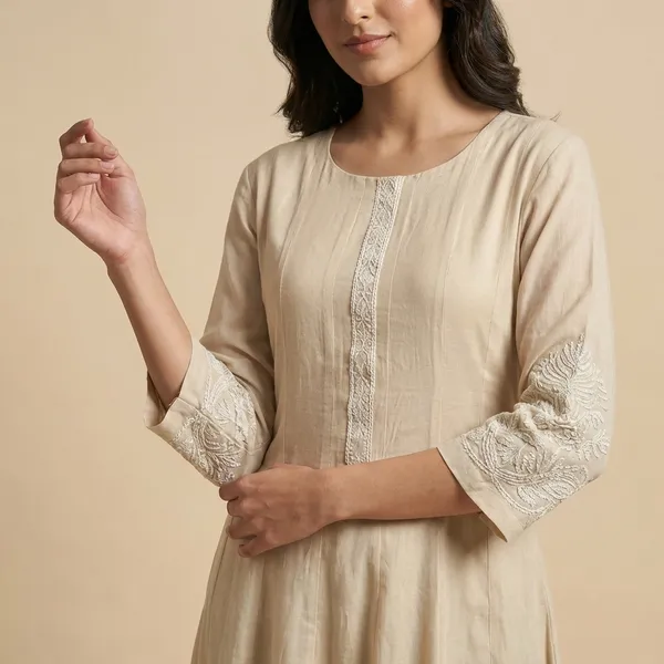 Biscuit_Solid_Tissue_Anarkali_For_Women
