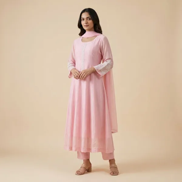 Pink_Solid_Tissue_Anarkali_For_Women