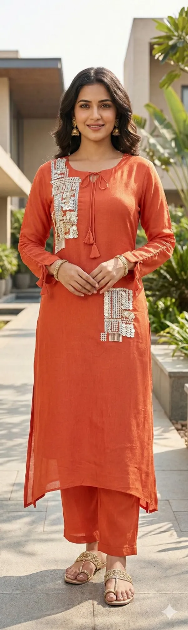 Rust_Solid_Chinon_Code_Set_For_Women