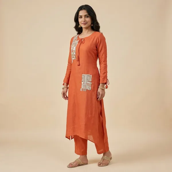 Rust_Solid_Chinon_Code_Set_For_Women