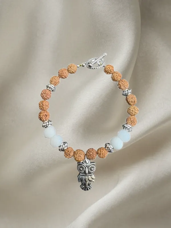 Brown_&_White_Premium_Wisdom_Guard_Bracelet_For_Unisex