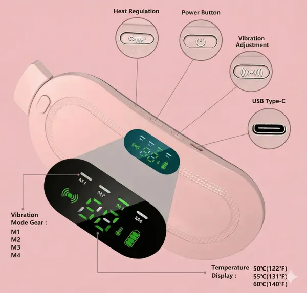 Pink_Heating_Pad_For_Menstrual_Pain_Relief