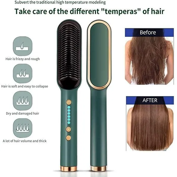 Deep_Green_Straightener_Comb_For_Straightening_And_Smoothing_Hair