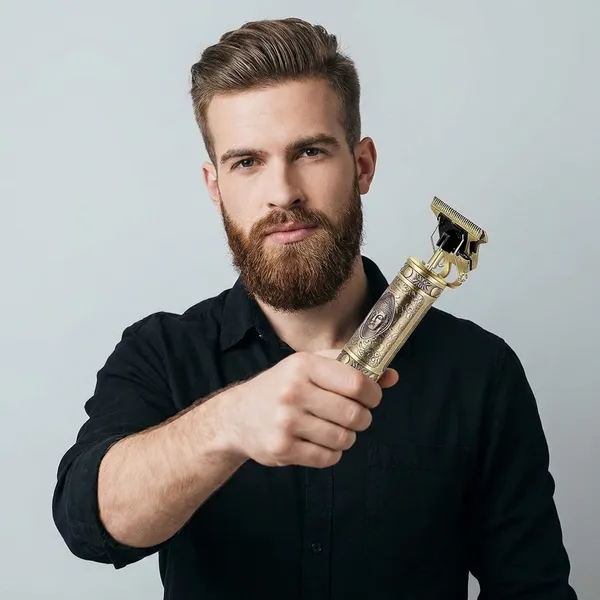 Gold_Skin_And_Hair_For_Hair_Trimming_And_Beard_Grooming