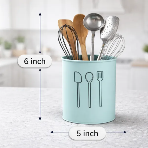 Black_And_Aqua_Alloy_Steel_Spatula_&_Ladle_Stand_For_Kitchen_(Pack_Of_2)