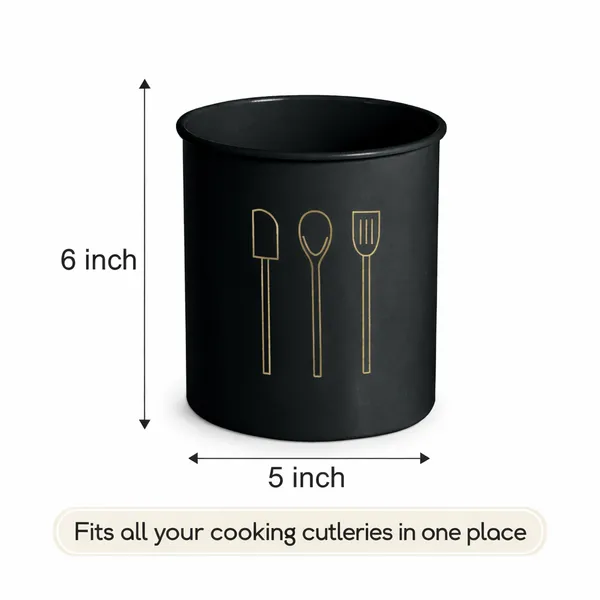 Black_Alloy_Steel_Spatula_&_Ladle_Stand_For_Kitchen
