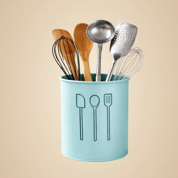 Black_And_Aqua_Alloy_Steel_Spatula_&_Ladle_Stand_For_Kitchen_(Pack_Of_2)