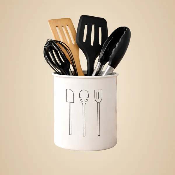 White_Alloy_Steel_Spatula_&_Ladle_Stand_For_Kitchen