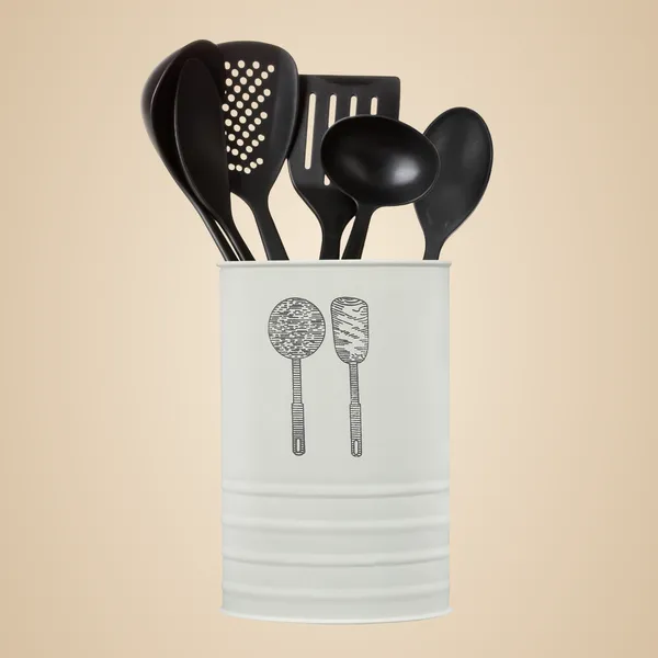 White_Metal_Kitchen_Spatula_&_Spoon_Holder_Stand_For_Kitchen_Counter
