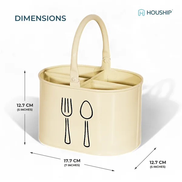 Yellow_Metal_Cutlery_&_Spoons_Holder_With_Handle_For_Kitchen