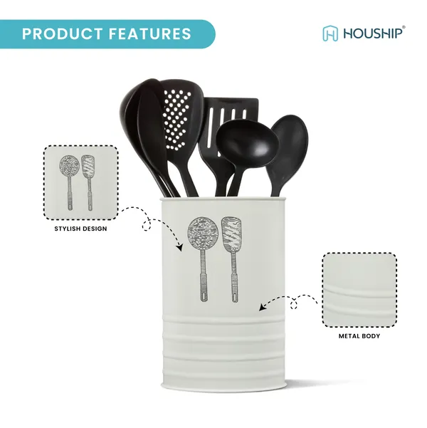 Black_Metal_Kitchen_Spatula_&_Spoon_Holder_Stand_For_Kitchen_Counter