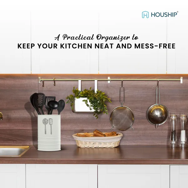 White_Metal_Kitchen_Spatula_&_Spoon_Holder_Stand_For_Kitchen_Counter