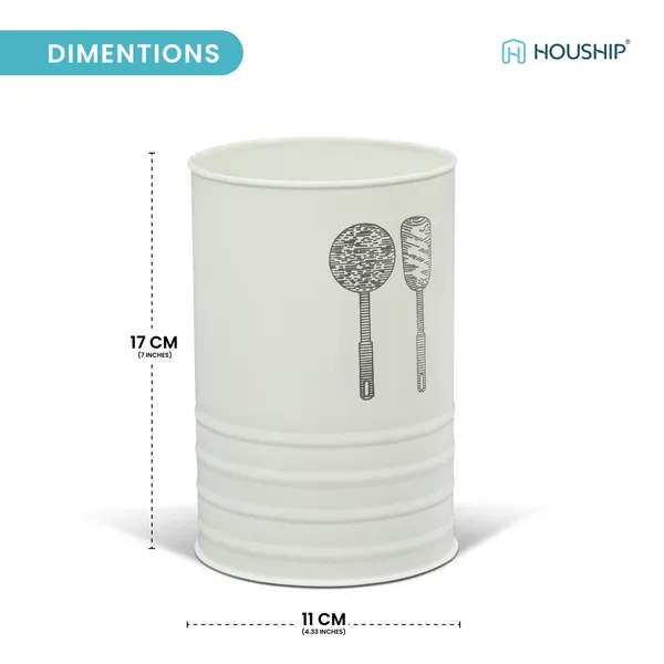 White_Metal_Kitchen_Spatula_&_Spoon_Holder_Stand_For_Kitchen_Counter