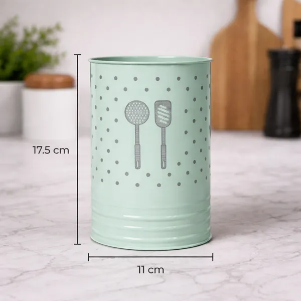 Aqua_Metal_Ladle_&_Spatula_Holder_For_Kitchen