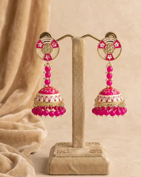 Color_Pearl_Dangle_with_Jhumka_Rani