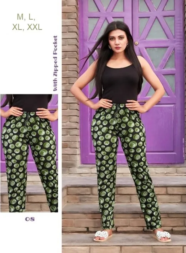 Lycra_Printed_Payjamas_-_Green