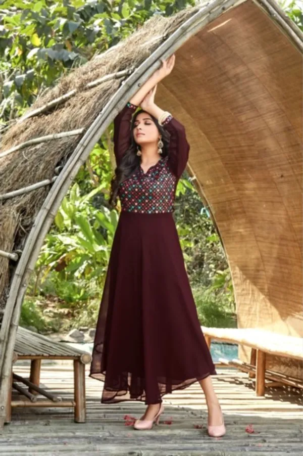 Georgette_Dress_with_Yok_Embroidery_&_mirror_work