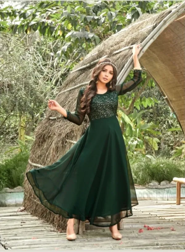 Georgette_Dress_with_Yok_Embroidery_&_mirror_work