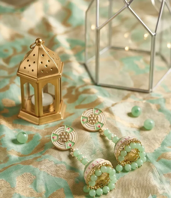 Color_Pearl_Dangle_with_Jhumka_Mint_Green