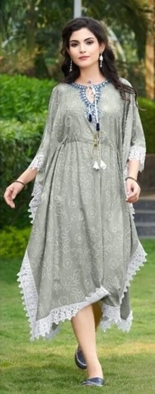 Printed_Cotton_With_Lace_Border_Kaftan_-_Grey