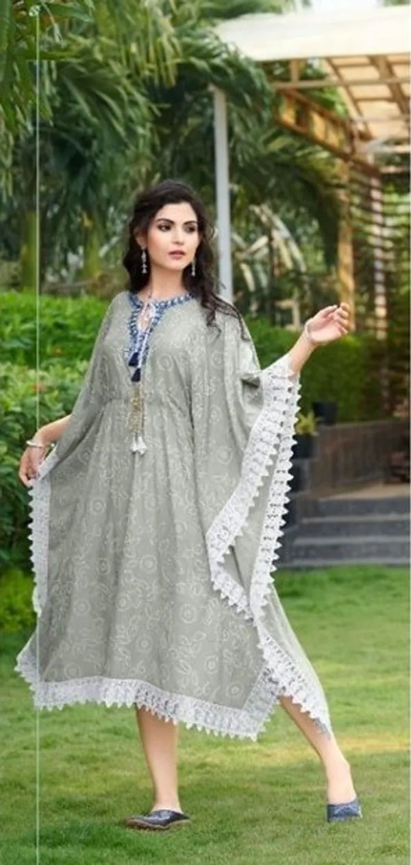 Printed_Cotton_With_Lace_Border_Kaftan_-_Grey